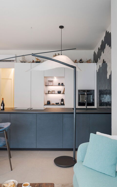 La Prua Apartament: Dining Room, Kitchen, Living Room