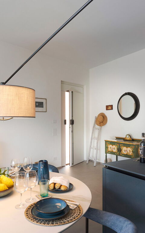 La Prua Apartament: Dining Room, Kitchen, Living Room
