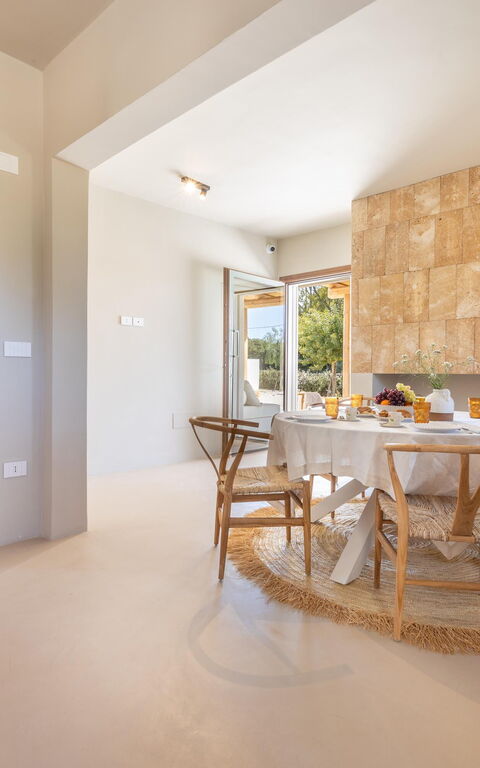 Villa Panacea: Dining Room, Living Room