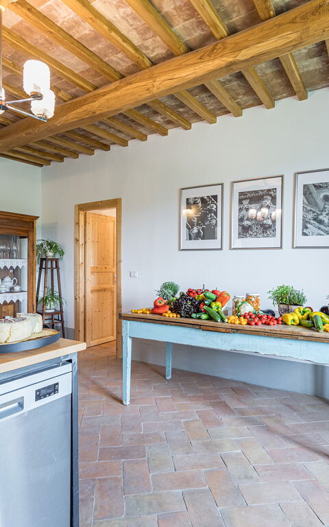 Villa a Casa di Giovanni: Kitchen