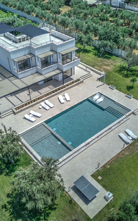 Villa Watanave: Building Exterior, Garden, Outdoor, Pool, Scenic View, Spring, Summer