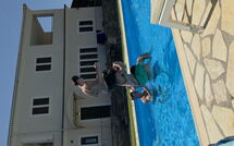 Photo submitted by guest of Acharavi Beach Villa