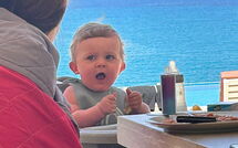 Photo submitted by guest of Beachfront Villa Seasun